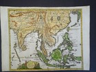 Antique Map Of India And South East Asia By Philipp Cluver 1697