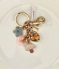 Coach Key Ring Garden Cluster Mixed Bag Charm Nwt Brand New