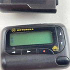 Vintage Motorola Airtouch Pager Beeper Black Digital Display Handheld With Clip