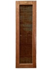 Vintage Tin Ceiling Tile Architectural Salvage 11   x 35    On Wood Industrial Decor