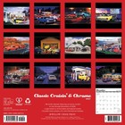 Classic Cruisin    Chrome 2027 12  X 12  Wall Calendar free Shipping 