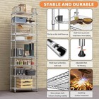 Metal Steel Heavy Duty 8-tier Wire Shelving Unit Organizer Shelf Storage Garage