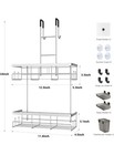 Hanging Shower Caddy Over Door Shower Organizer Hanging Shower Rack Caddy