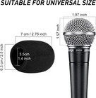 5 Pack Foam Mic Cover Handheld Microphone Windscreen  5 Pack 