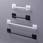 Kitchen Bathroom Self Adhesive Towel Rod Bar Wall Bath Towel Holder Rail Rack    