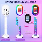 Ipad Photo Booth Photobooth Machine Metal Shell Selfie Station Rgb Ring Light
