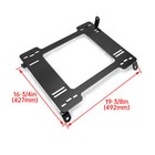 Racing Seat Mounting Brackets Rail Track For Honda Civic 1992-95  Integra 94-01