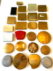 Lot Of 25 Vintage Powder Compacts - Various Years  Models  Shapes And Conditions