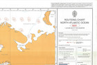 5124 5  Routeing Chart North Atlantic Ocean May Chart Map Marine Wall Admiralty
