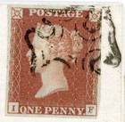 Scarce 1841 1d Red-brown    black Plate    9 Cover London To Shrewsbury