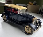 1960   s Vintage Made In Japan Old Timer Limousine Tin Toy Friction Car S-1925