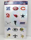 30 Vtg Nfl Stickers Football Team Logo Helmet Prismatic Licensed 1993 Afc Nfc