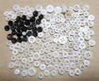 170 Vintage Antique Diminutive   Small China Buttons