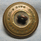 Non-dug Civil War Eagle  i  Infantry Overcoat Button