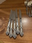 Lot Of 33 Wm A Rogers Sectional Valley Rose Dinner Wearoneida Ltd Silverplated