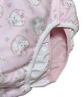 Adult Baby Diaper Cover Baby Pink Rabbit  With Pile Waterproof