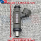Set Of 2 Fuel Injectors For Kawasaki Vulcan 2000 04-10 1700 2009-2022 49033-0003