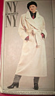 Miss Mccall 3409 Pattern Ny Ny Collection Rare Wrap Coat Uncut Size 12 14 16 18
