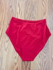 Vintage Varsity Spirit Cheerleading Cheer Underwear Brief Uniform Red M Usa Made