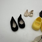 Vintage Doll Shoe Lot Of 6 Pairs