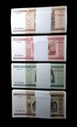 400 Belarus Banknotes 100 X  20 50 100 500 Rublei  rubles  P-24-27  2000  Series
