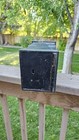 Antique Strong Box   Wall Safe 1800s Deposit Box