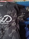 Wwe   Nxt Capital Wrestling Center Roster Autographed Tee  With Coa