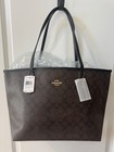 Coach City Tote Bag In Signature Canvas- C5696