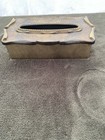 Vintage Brass Tissue Box Cover