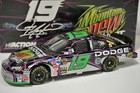 1 24 Jeremy Mayfield  19 Mountain Dew pitch Black 2005 Dodge Charger Action Car