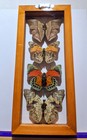 4 Real Butterflies Framed Special Collection Mounted Double Glass 4 5 x10 5