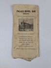 C1910-20s - Palace Hotel Bar Shanghai China Map Pamphlet - B26