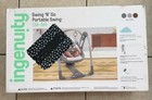 Ingenuity Comfort 2 Go Compact Portable 6-speed Cushioned Baby Swing With Music