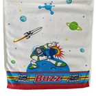 Buzz Lightyear Bath Towel Blue Red White Zurg Planets Rocket Cotton Terry Disney