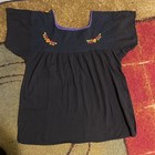 Mexican Blouse Puebla Hand Embroidered