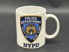 Nypd Officially Licensed Ceramic White Coffee Mug 2008 Logo City Of New York