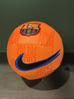 Dani Alves Signed Nike Fc Barcelona Soccer Ball Beckett Coa