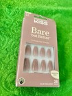 Kiss Shiny Nude Medium Coffin Press-on Nails Sculpted Glue Included Bn04
