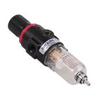 1 4  Air Compressor Filter Water Separator Trap Tools Kit Regulator Gauge 130psi