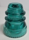 Hemingray 42 Blue Aqua Teal Glass Telegraph Insulator Made In Usa Collectible