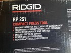 Ridgid Rp251 Compact Presstool Kit W  1 2    - 1-1 4    Jaws