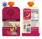 Organic Baby Food Raspberry Banana Blueberry 4 Oz Peter Rabbit Organics Infant