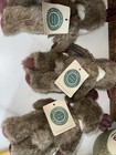 Boyds Teddy Bear In Reindeer Costume 8  Plush Stuffed Animal Limited Lot Of 3