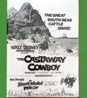 1974 Disney The Castaway Cowboy   Absent-minded Professor Pressbook Kit   Ad Pad