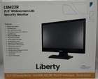 Liberty Lsm22r Led 21 5  Widescreen Hdmi Vga Bnc Inputs Remote Security Monitor