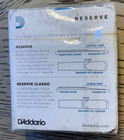 New  Sealed 10 Pack Of Rico Reserve Filed Clarinet Reeds Strength 3 5 