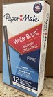 1 Dz Sanford 2124515 Write Bros  Ballpoint Pen  Fine 0 8 Mm Black Ink Paper Mate