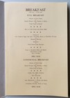 1978 The Peninsula Hong Kong Luxury Hotel Menu Vintage Original