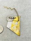 Vintage Studio Artisan Modernist Abstract Layered Geometric Statement Brooch Pin
