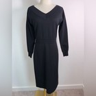 Rare Vintage 1950s Goldworm 100  Wool Wiggle Dress  10